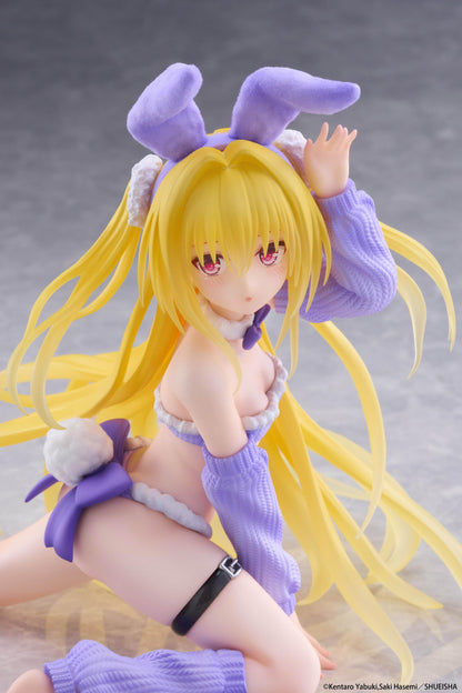 To Love-Ru Darkness MOFLOCK Figure - Golden Darkness (Fluffy Bunny Ver.)