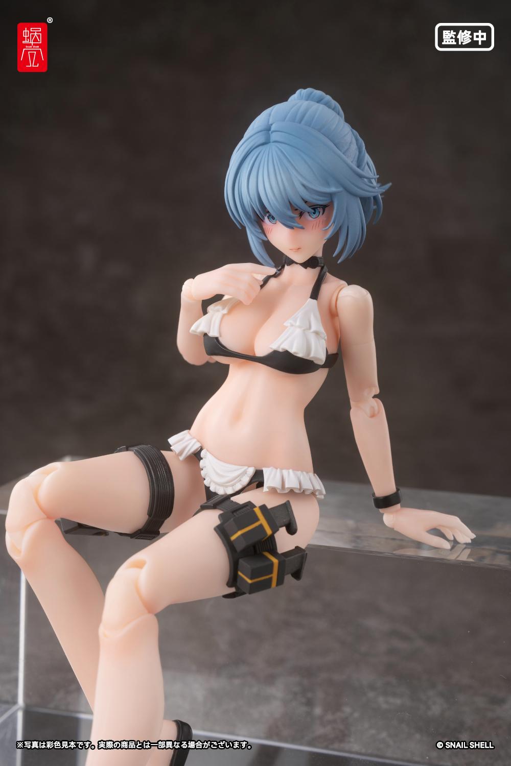 RA-02S Kazune Summer Operation 1/12 Complete Model Action Figure