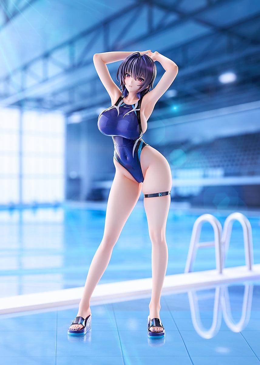 Swimsuit Silhouette Kasumi Kenzaki Competition Swimsuit Ver. design by halcon 1/7 Scale Figure