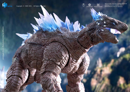 HIYA Exquisite Basic + Series None Scale 6.7 Inch Godzilla x Kong The New Empire Frost Bite Blast Shimo Action Figure