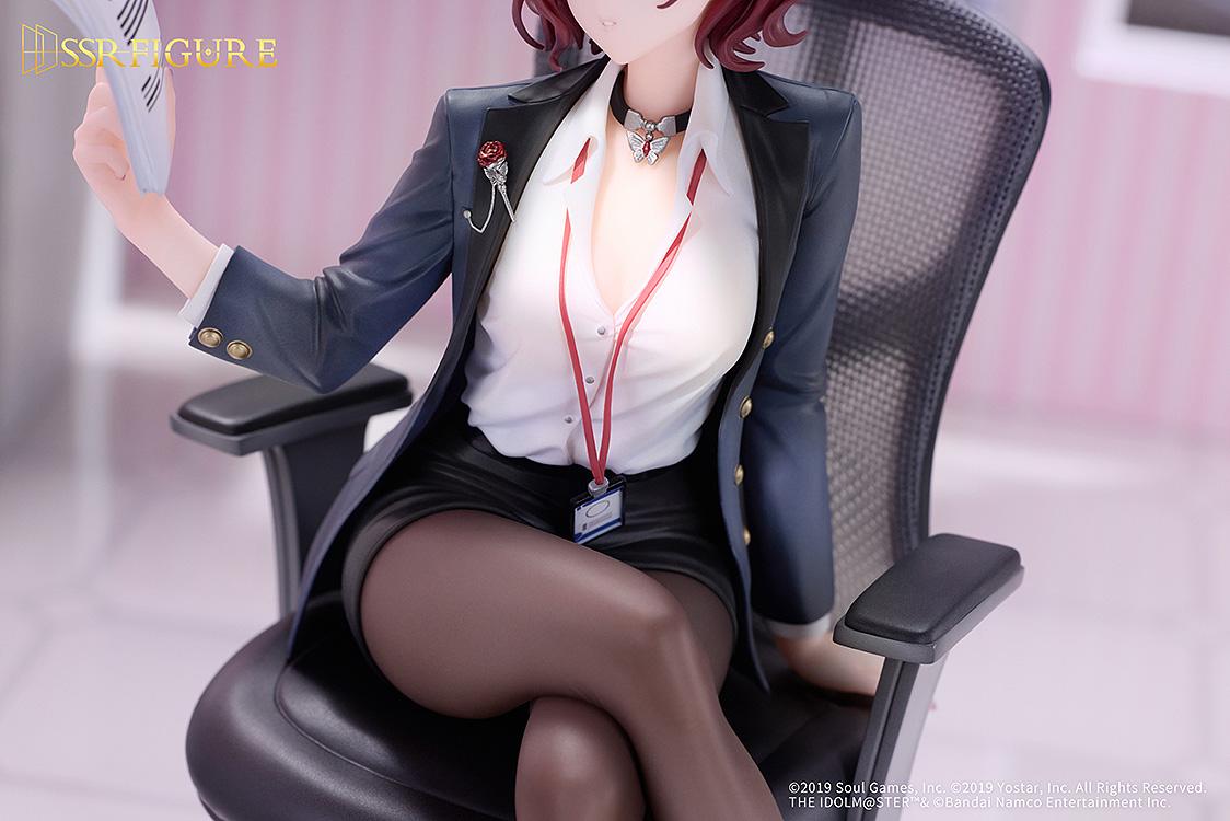 SSR FIGURE THE IDOLM@STER SHINY COLORS x Mahjong Soul Madoka Higuchi Effortless Work Ver. 1/7 Scale Figure