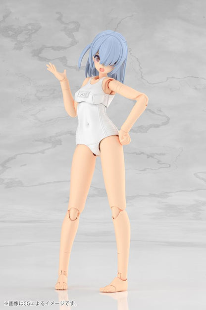 (Model Kits) FRAME ARMS GIRL MIZUKI School Swimsuits White Ver.