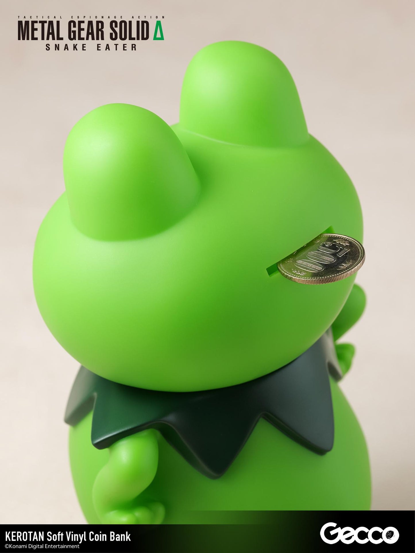 METAL GEAR SOLID Δ: SNAKE EATER, KEROTAN Soft Vinyl Coin Bank