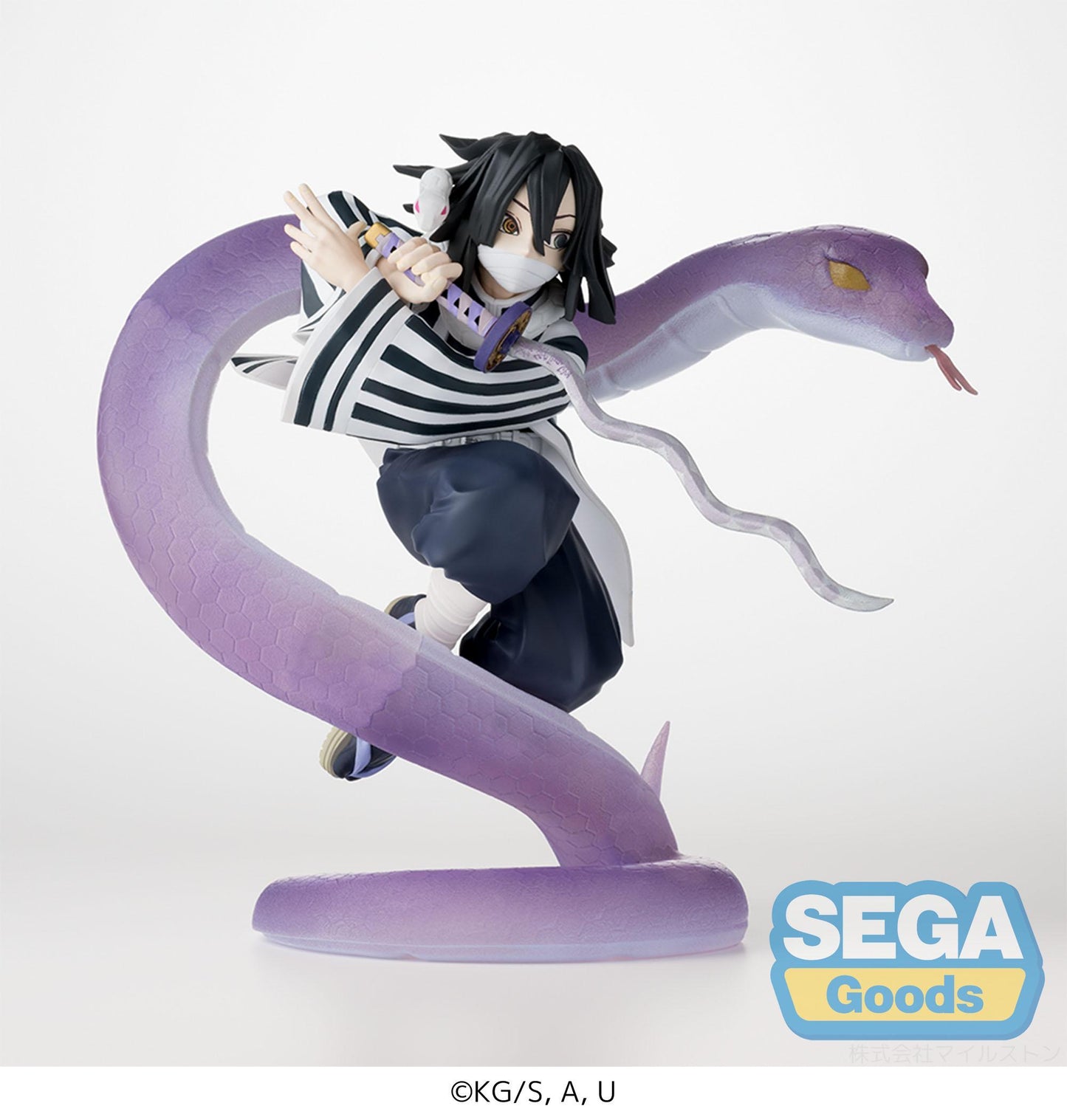 XrossLink Anime "Demon Slayer: Kimetsu no Yaiba" Figure "Obanai Iguro" -Hashira Training Arc-