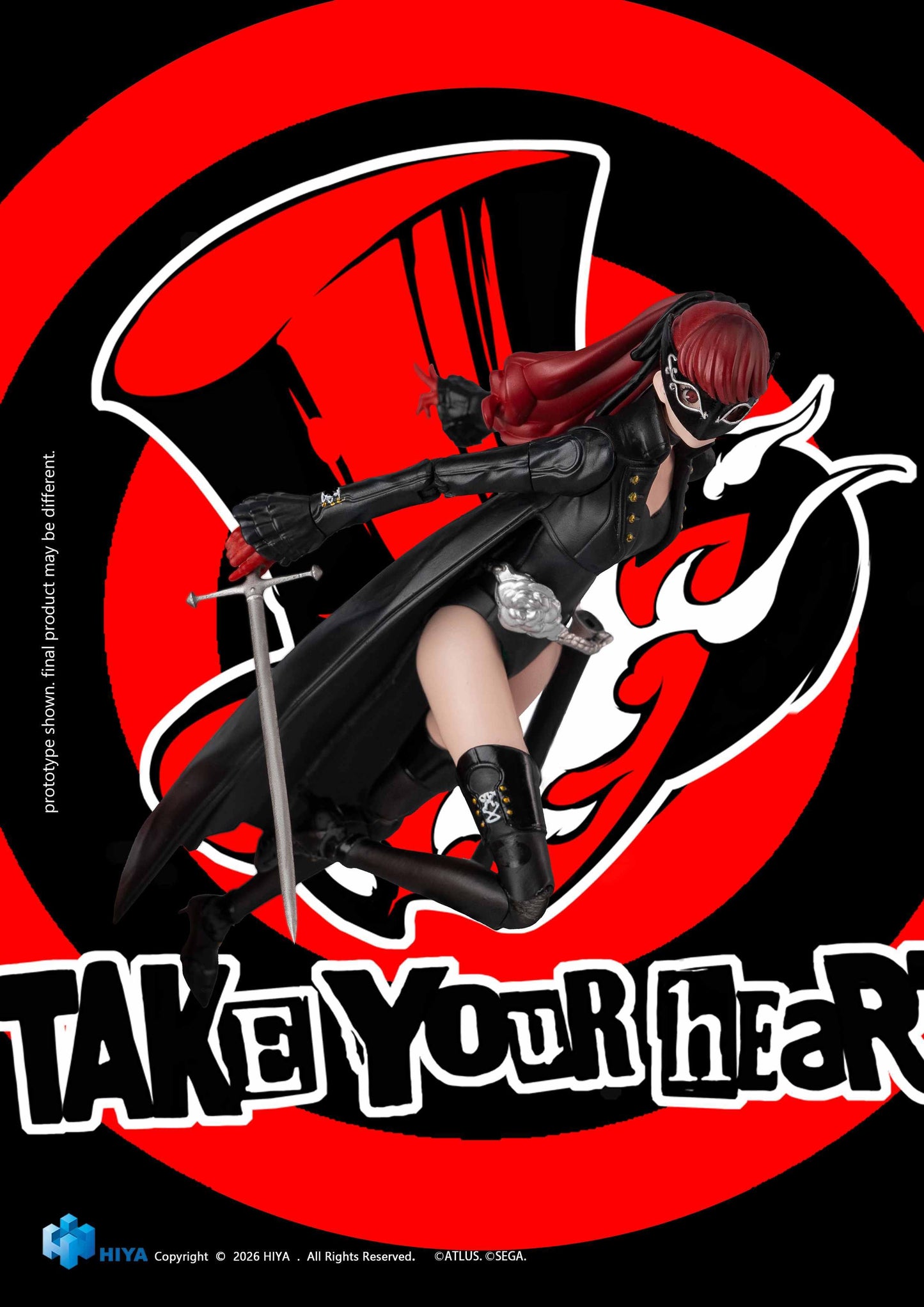 HIYA Exquisite Basic Series 1/12 Scale 6 Inch Persona 5 Royal Violet Action Figure