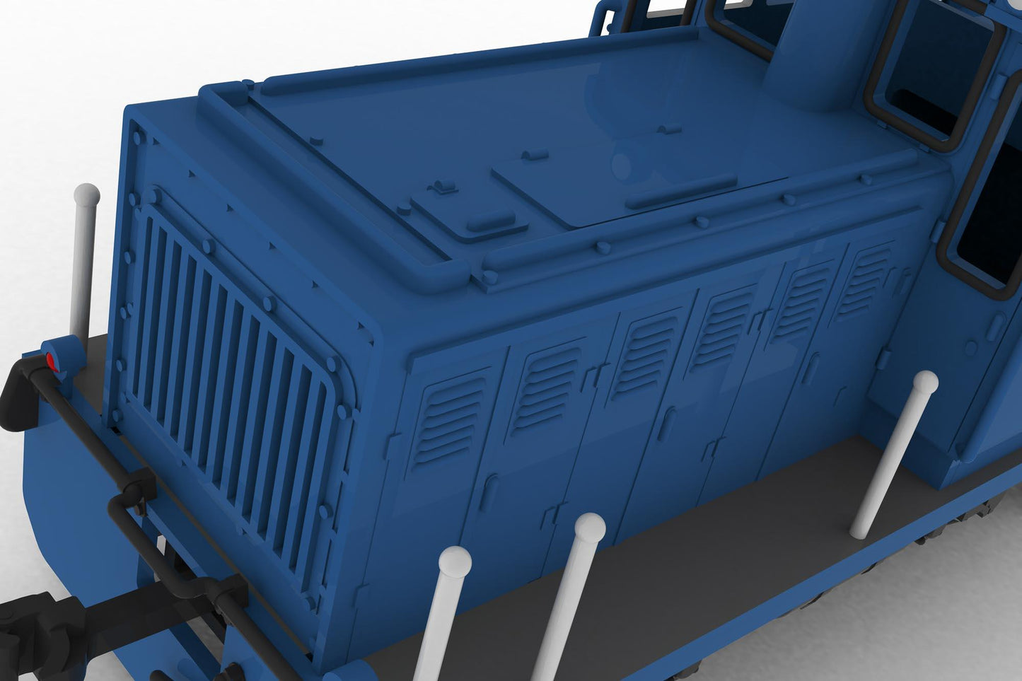 (Model Kits) Switcher(convex-shaped Dark blue color)