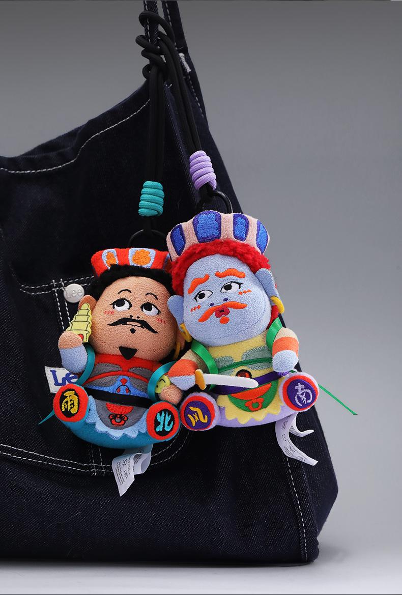 (Blind box) Modern Ancients Series – Four Heavenly Kings Plush Keychain Blind Box