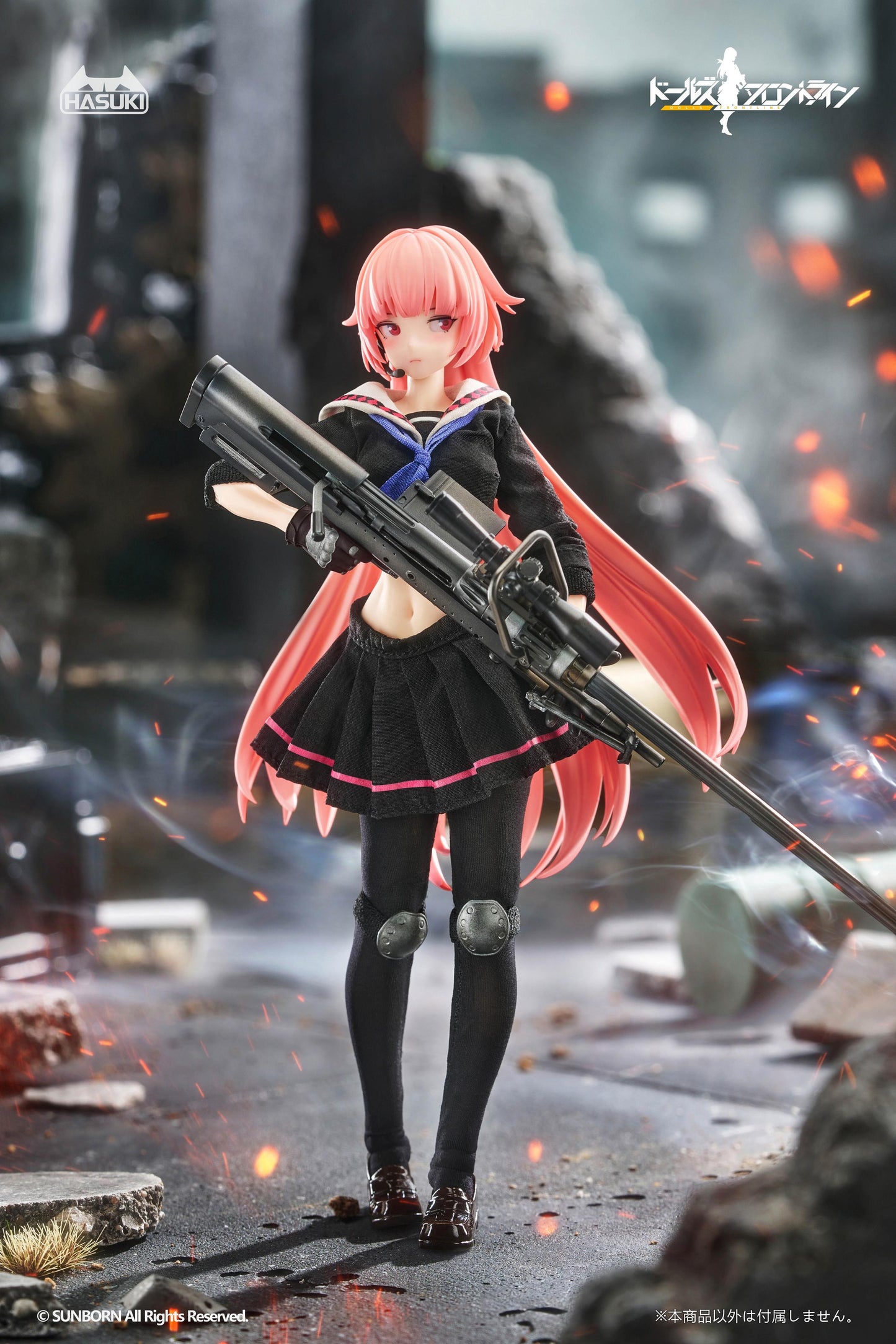 pocket art Series PA011 Girls' Frontline NTW-20 1/12 Action Figure