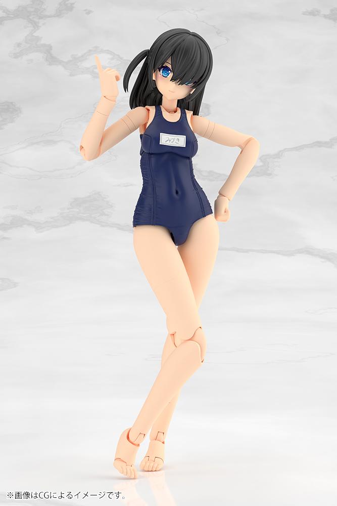 (Model Kits) FRAME ARMS GIRL MIZUKI School Swimsuits Ver.