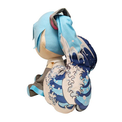 Hatsune Miku x Katsushika Hokusai Plushie Wave