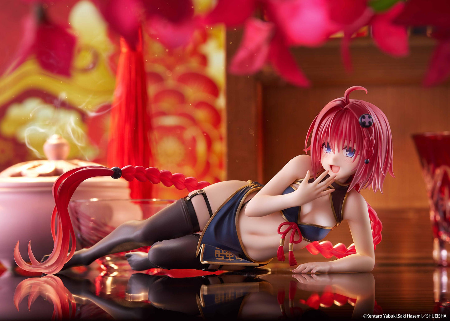 To Love-Ru Darkness Desktop Cute Figure - Mea Kurosaki (Chinese Dress Ver.)