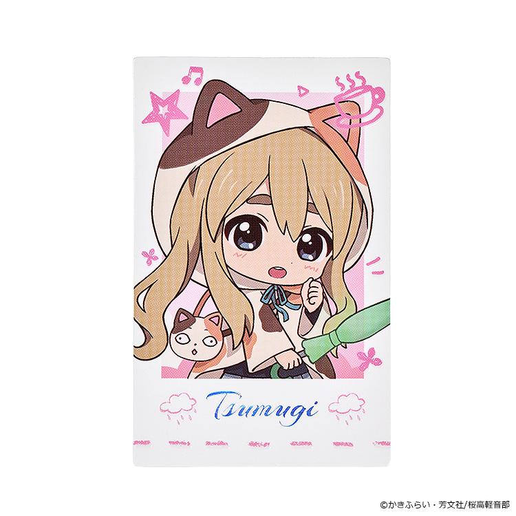 (Blind Box) K-ON! Fluffy Rain Series Collectible Instant Photo-Style Card (2 Piece Set)