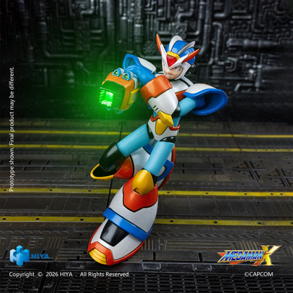 HIYA Exquisite Basic Series None Scale 5.8 Inch Mega Man X series X Max Armor Action Figure