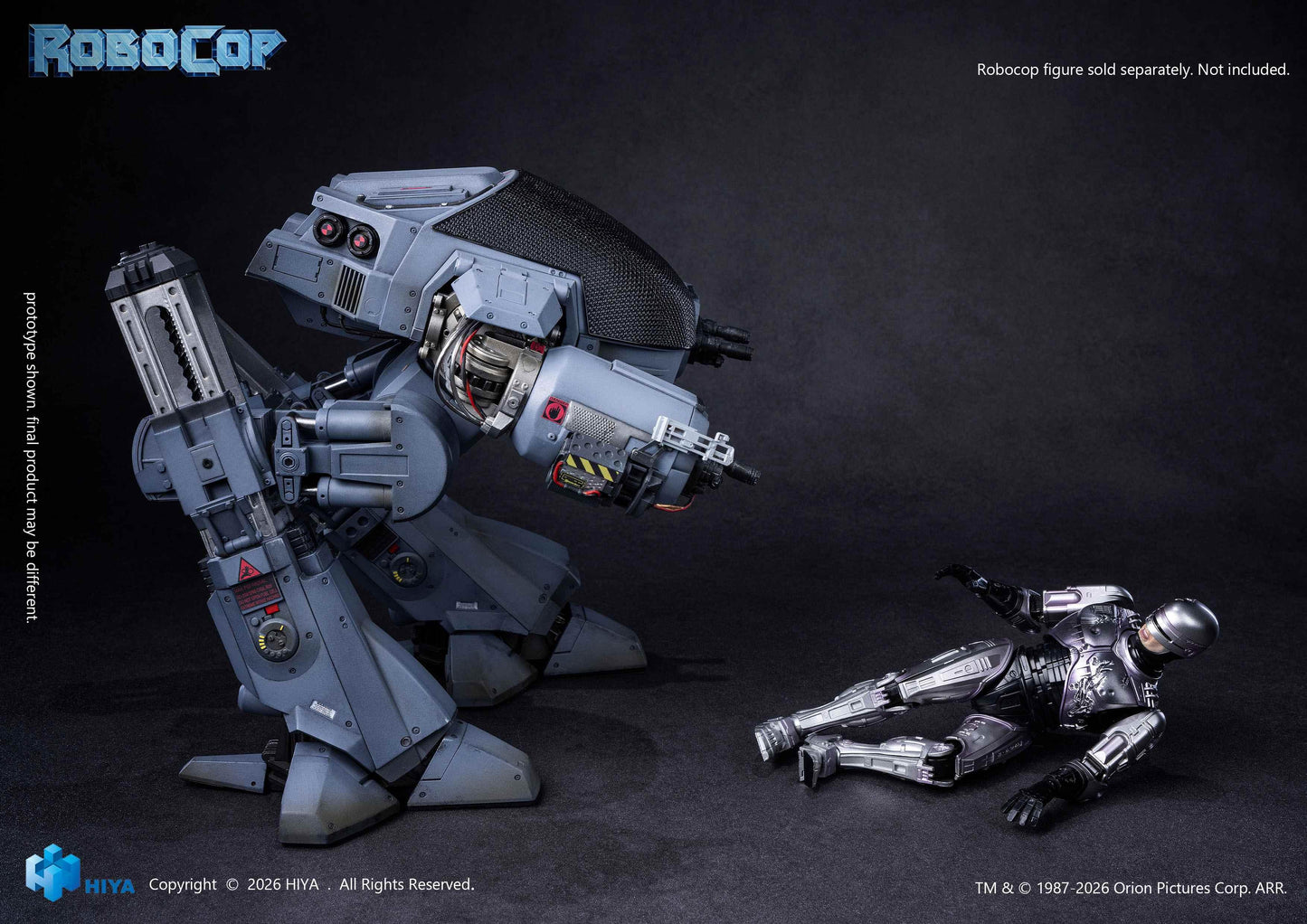HIYA Exquisite Super Series 1/12 Scale 7.9 Inch RoboCop1 ED-209 Action Figure