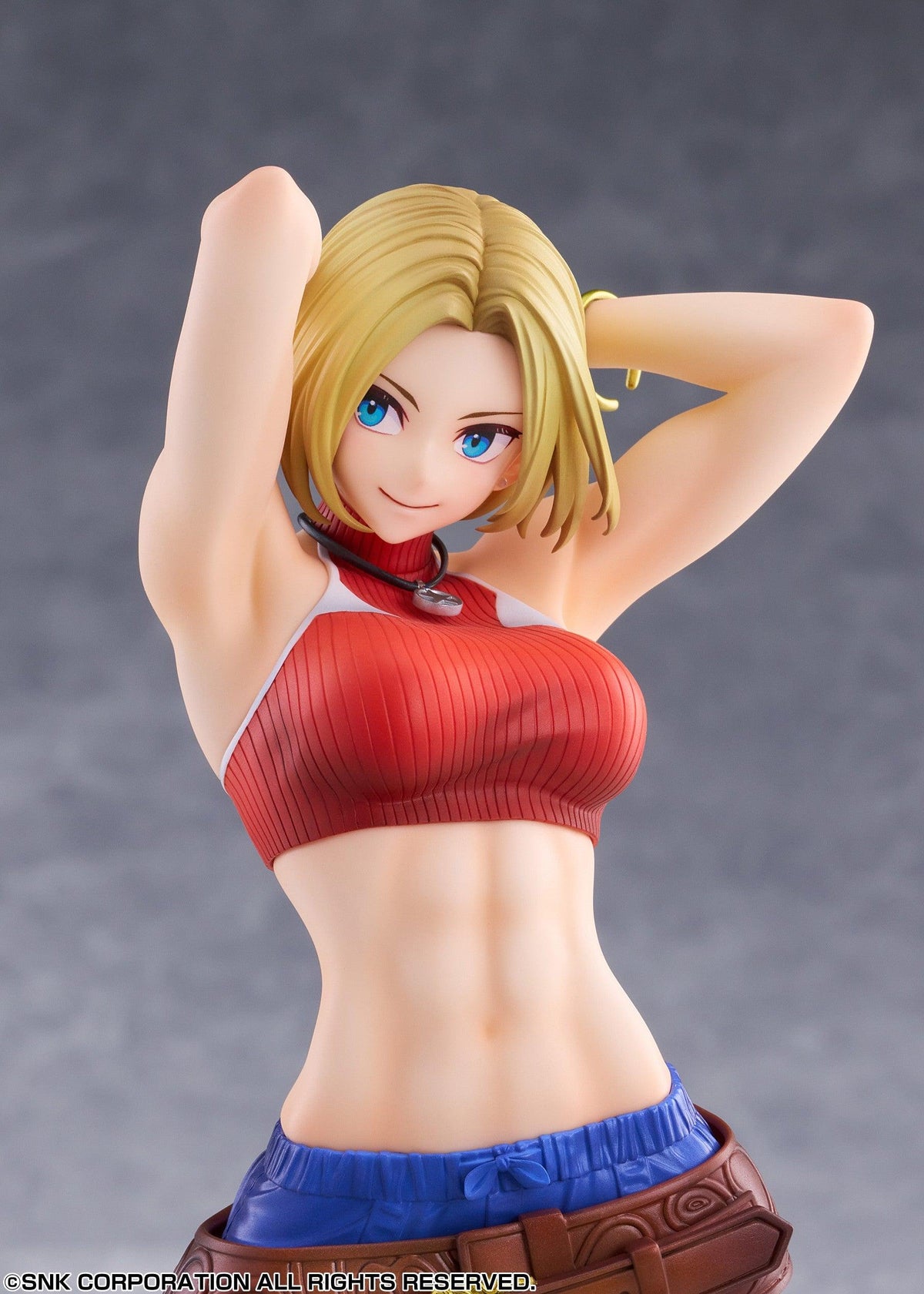 Fighting Girls Collection THE KING OF FIGHTERS XV Blue Mary AMI AMI LIMITED EDITON 1/7 Scale Figure