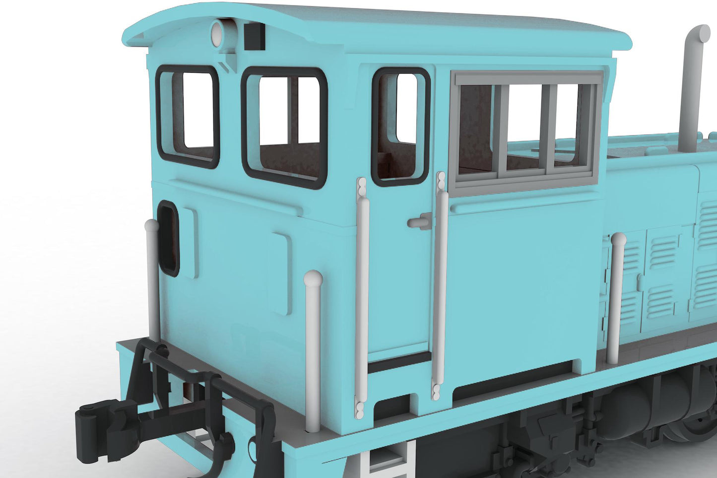 (Model Kits) Switcher(L-shaped Blue color) (Rerun)