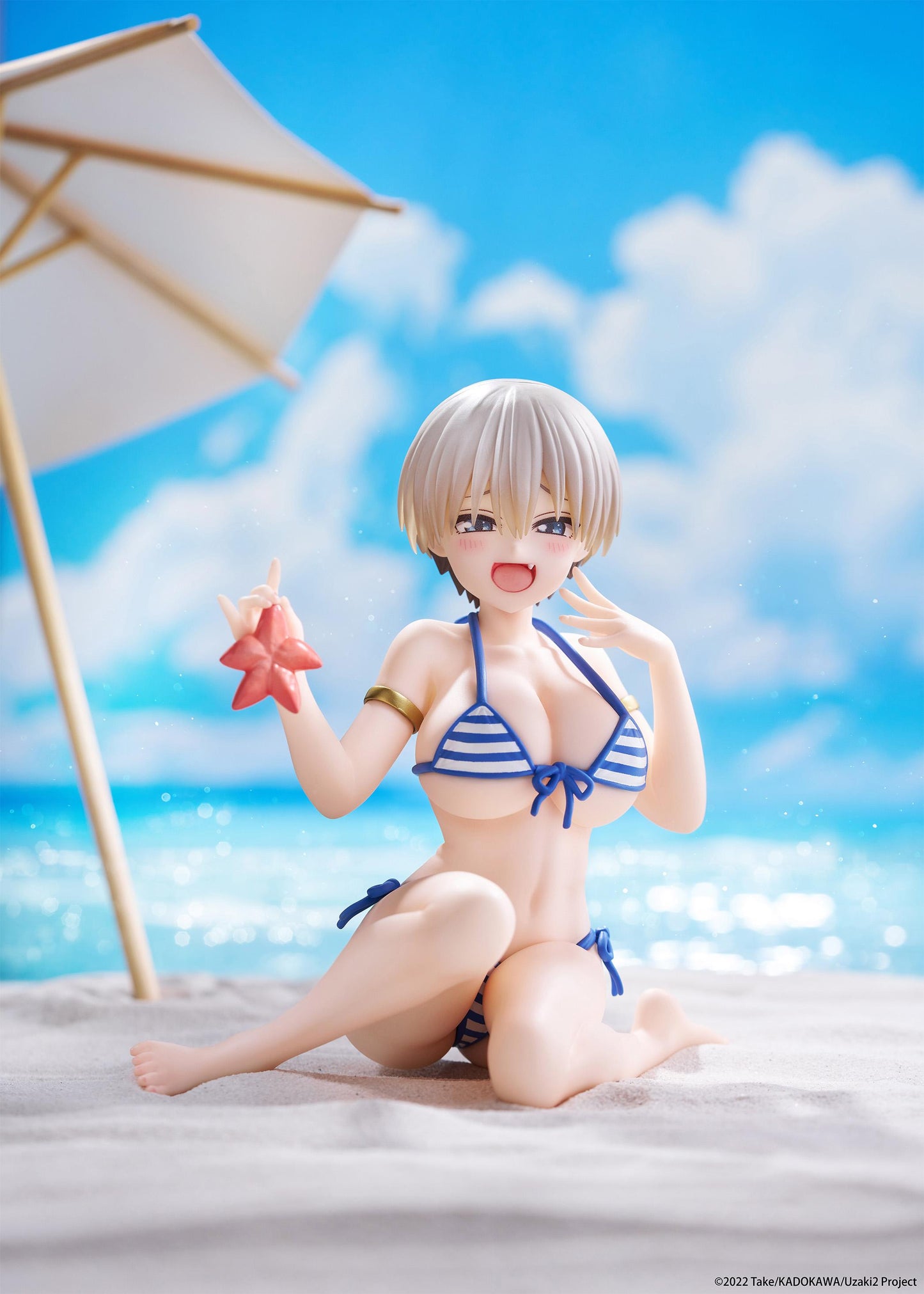 Uzaki-chan Wants to Hang Out! ω Desktop Cute Figure - Hana Uzaki (Swim wear Ver.)