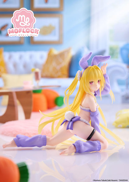 To Love-Ru Darkness MOFLOCK Figure - Golden Darkness (Fluffy Bunny Ver.)