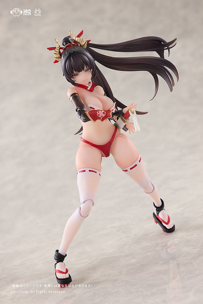 Combat priestess Sakura Uefuji 1/12 Articulated Figure