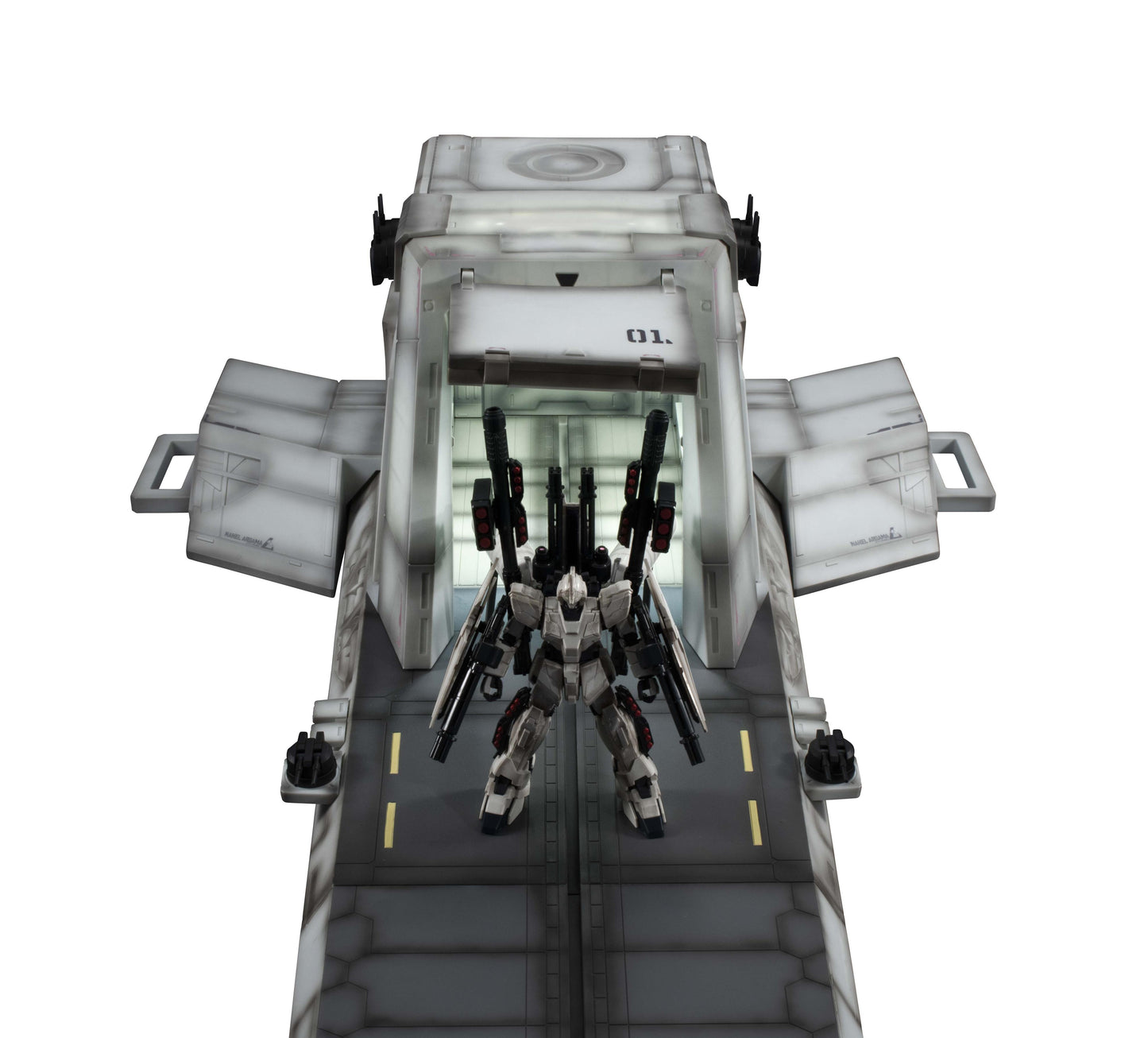 Realistic Model Series: MOBILE SUIT GUNDAM UNICORN (1/144 HG series) Nahel Argama catapult deck(UC ver.)