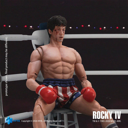 HIYA Exquisite Super Series 1/12 Scale 6.3 Inch Rocky IV Rocky Boxer Version Action Figure