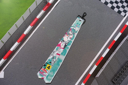 Hatsune Miku GT Project Hatsune Miku: Racing Ver. 2025 Collectible Ribbon Keychain