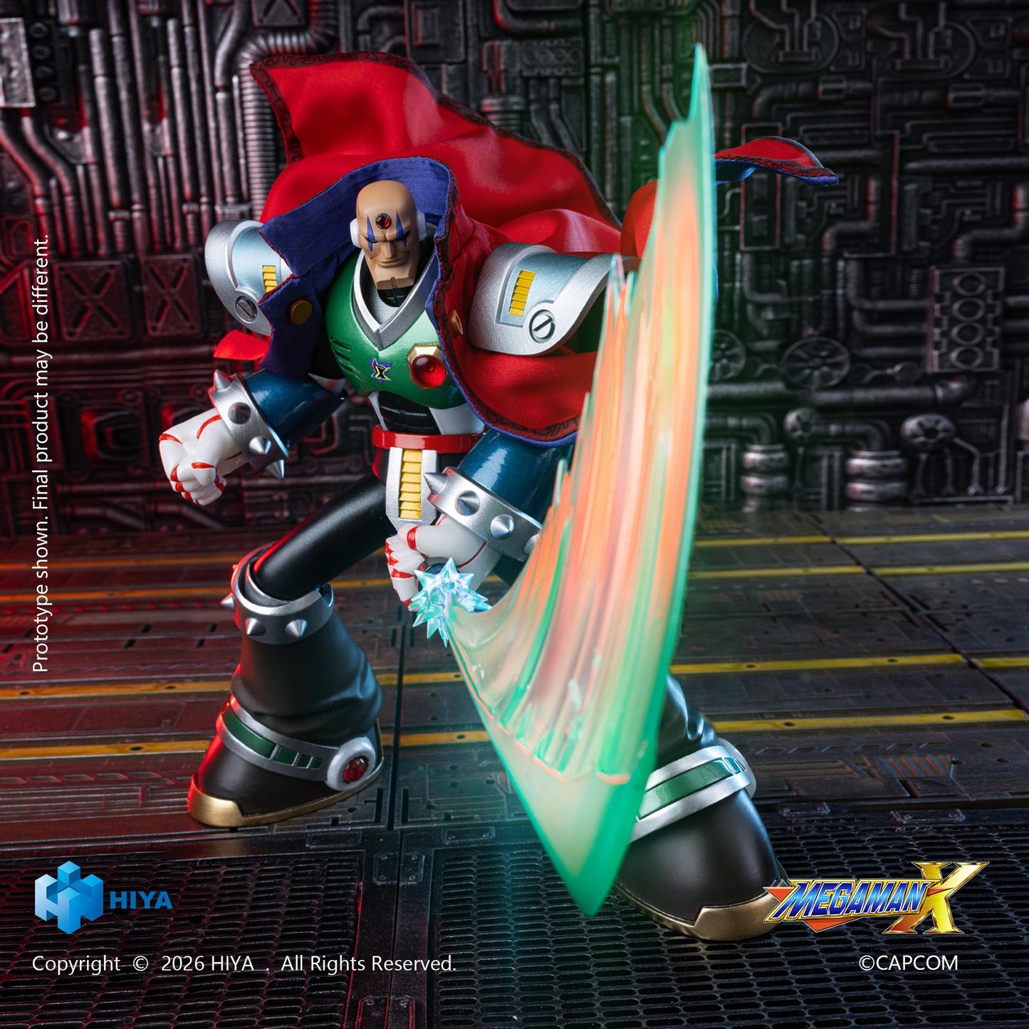 HIYA Exquisite Basic Series None Scale 7.1 Inch Mega Man X series Sigma Action Figure