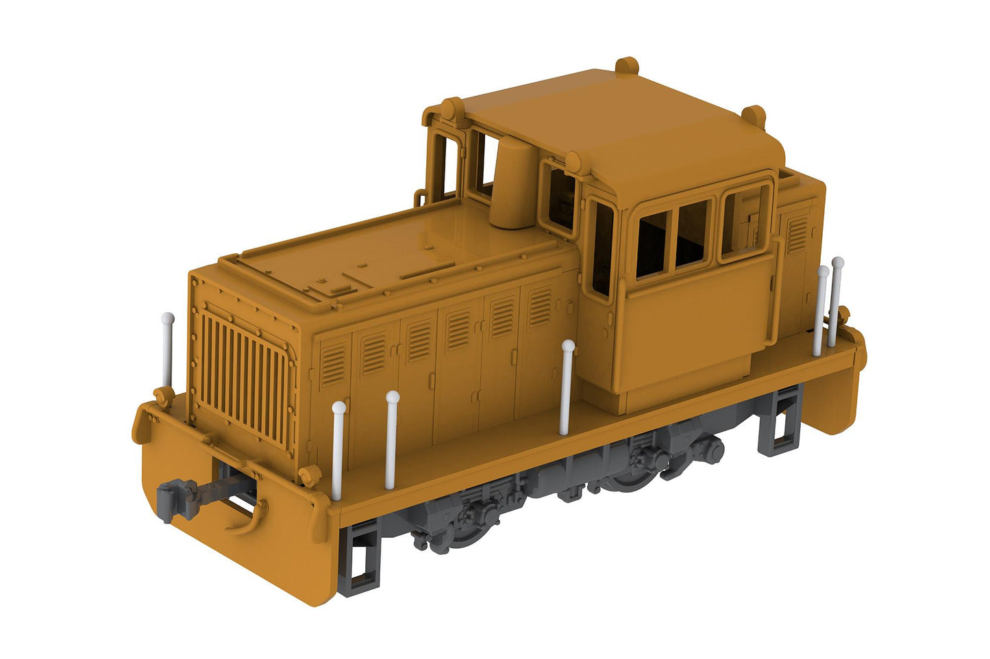 (Model Kits) Switcher(convex-shaped Yellow color) (Rerun)