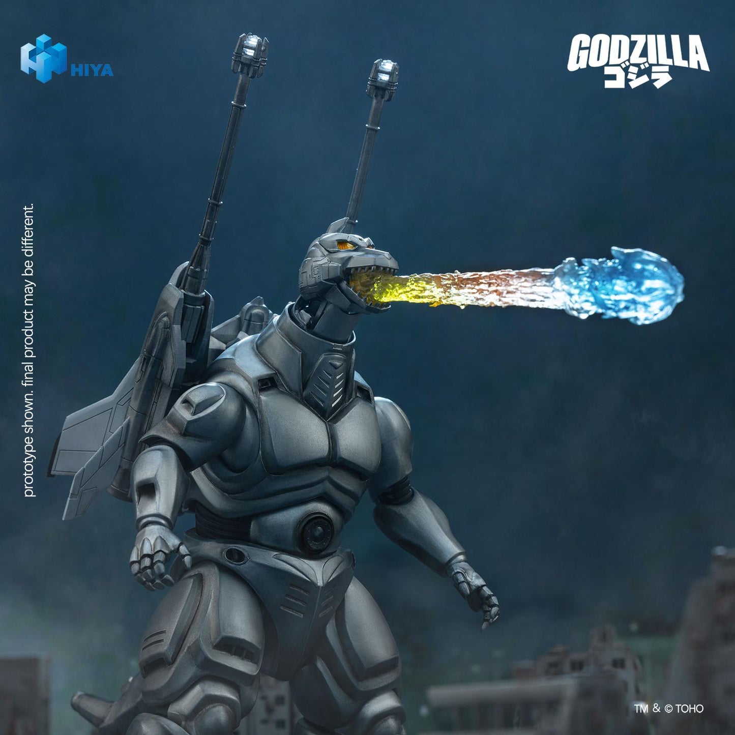 HIYA Exquisite Basic Series None Scale 8.3 Inch Godzilla vs. Mechagodzilla 1993 Super Mechagodzilla Action Figure