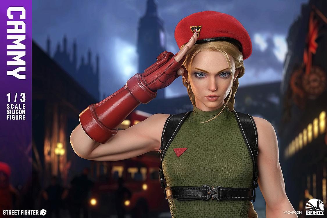 Infinity Studio Street Fighter 6 Cammy 1/3 Scale Silicone Action Figure [50% deposit required]