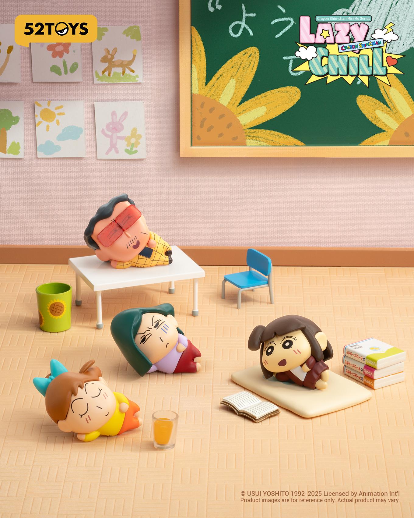 (Blind box) Crayon Shin-chan MiniMe Series-Lazy Chill