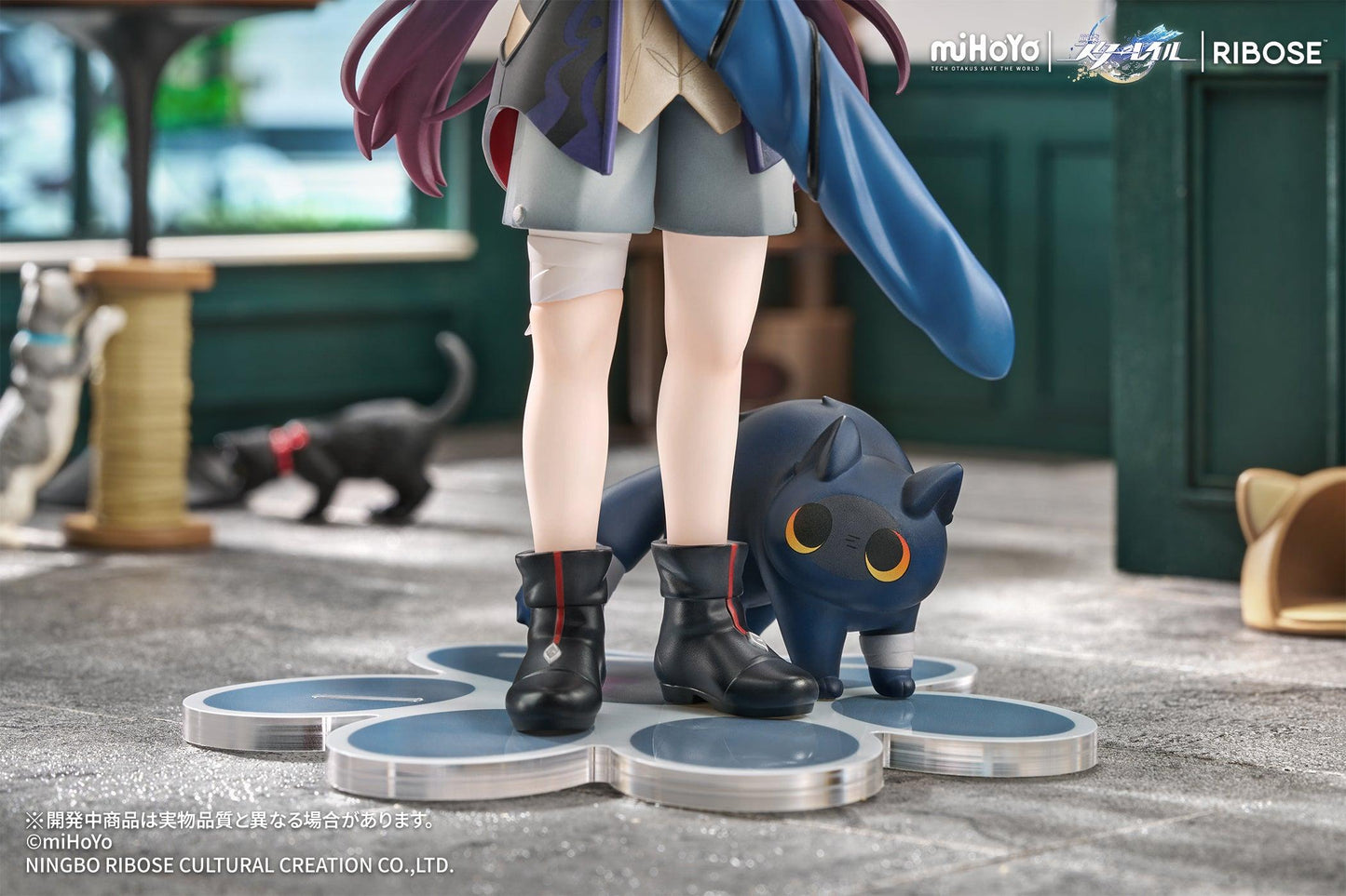 RISE UP+ Honkai: Star Rail Chibi Cat Series Figure Blade Ver. Non Scale Figure