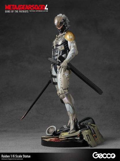METAL GEAR SOLID 4 GUNS OF THE PATRIOTS, Raiden 1/6 Scale Statue