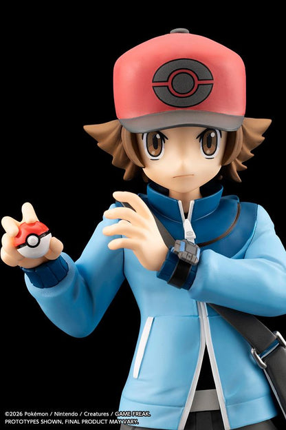 Pokemon Hilbert with Victini ARTFX J STATUE