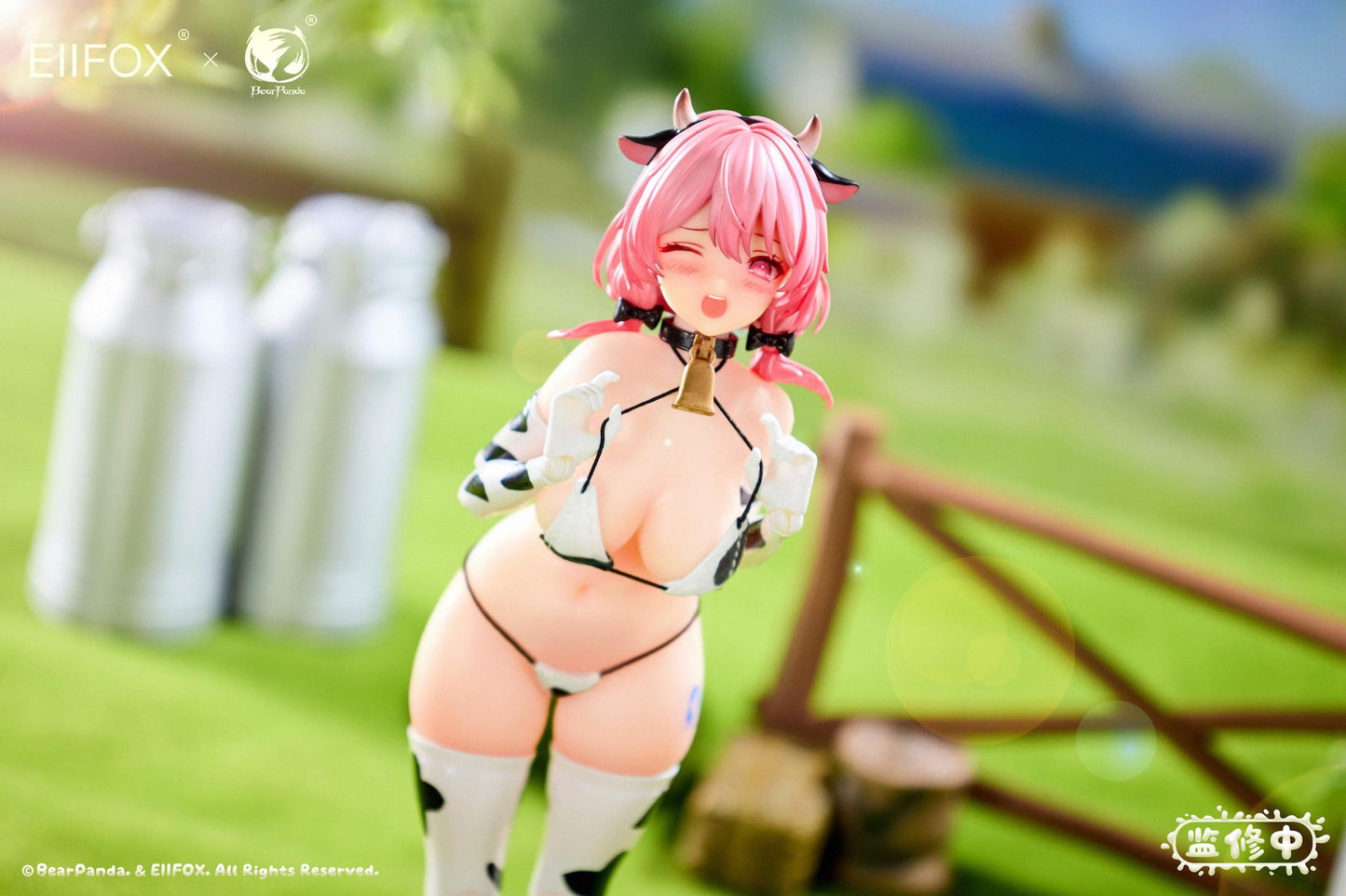 Eiifox & BearPanda Nyuugyuu MOMO 1/8 Complete Model Action Figure