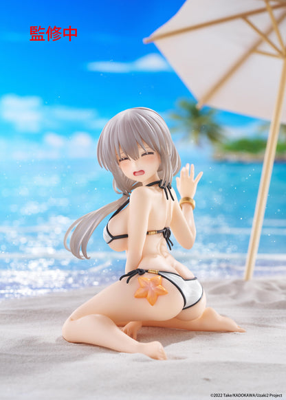Uzaki-chan Wants to Hang Out! Desktop Cute Figure - Tsuki Uzaki (Swimwear Ver.)
