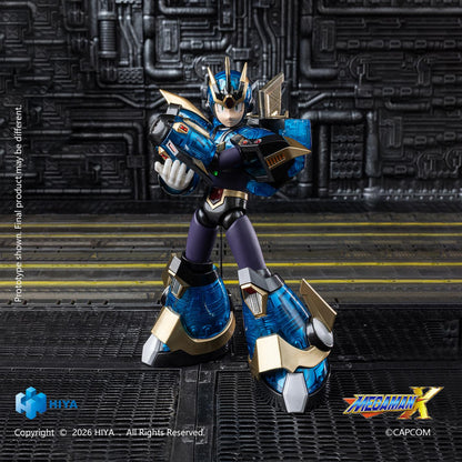 HIYA Exquisite Basic Series None Scale 6.1 Inch Mega Man X series X Ultimate Armor Version Action Figure