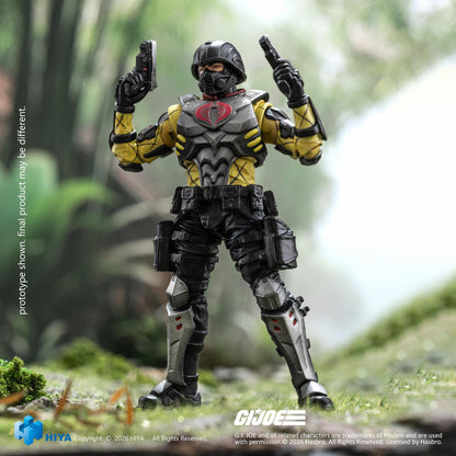 HIYA Exquisite Mini Series 1/18 Scale 4 Inch G.I.Joe Python Trooper Action Figure