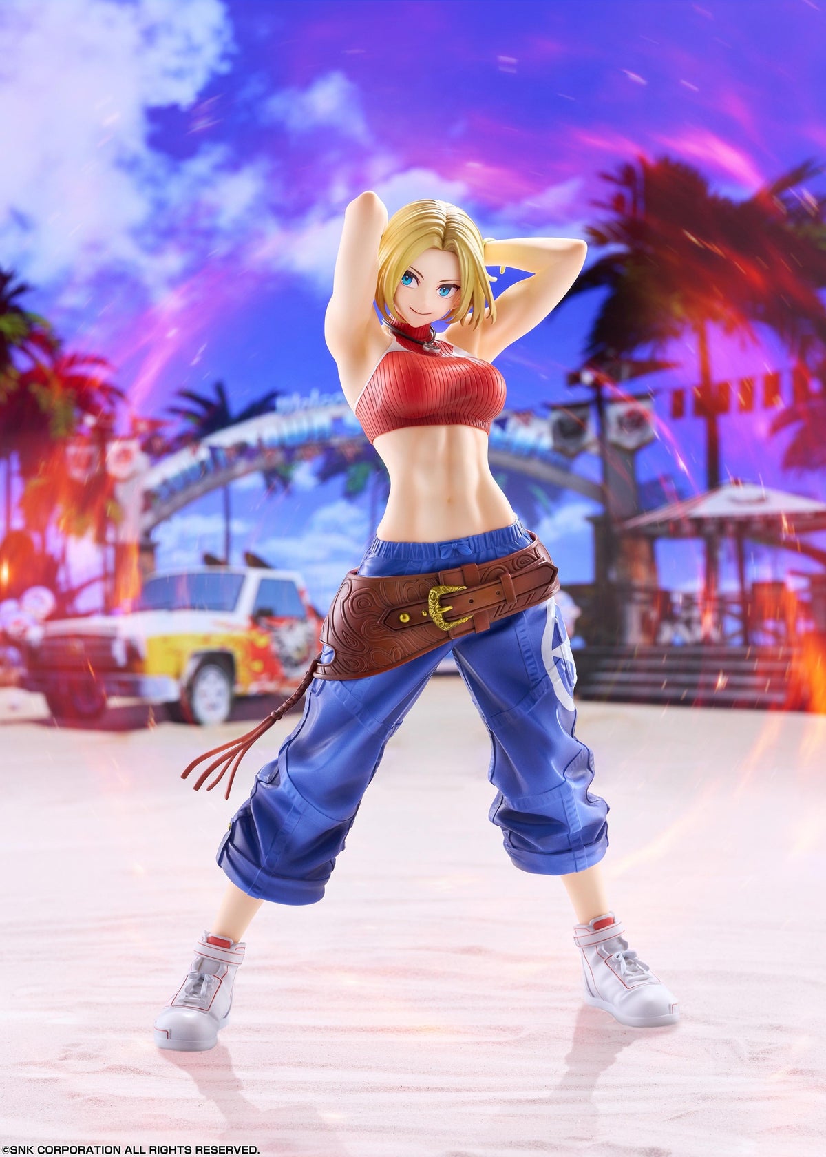 Fighting Girls Collection THE KING OF FIGHTERS XV Blue Mary 1/7 Scale Figure