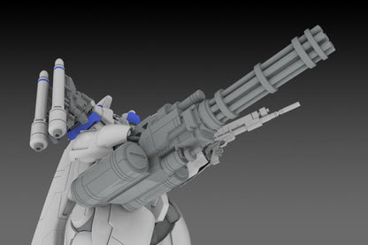(Model Kits) POWERDoLLS X-4+(PD-802) WEAPON SET3(Shoulder Parts For Mounting Weapons&DRu35 MLC&M7A Gatling Gun) (Rerun)
