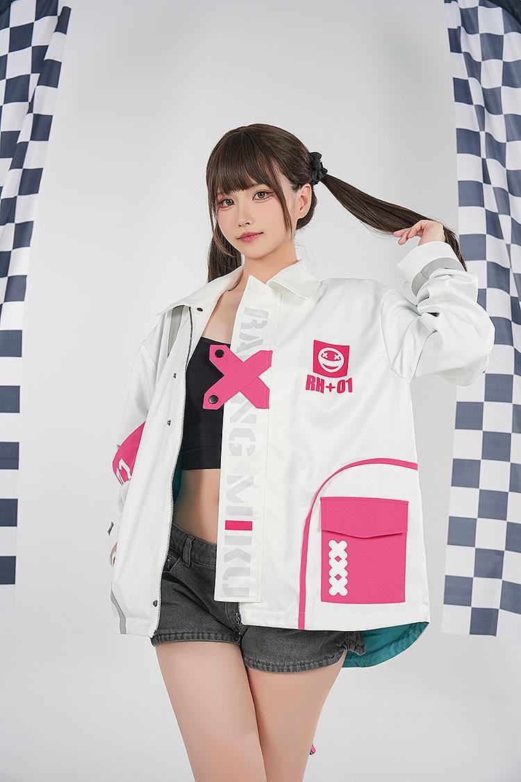 Hatsune Miku GT Project Hatsune Miku: Racing Ver. 2025 Track Jacket L
