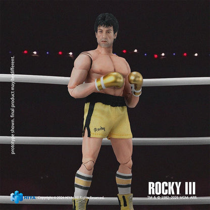 HIYA Exquisite Super Series 1/12 Scale 6.3 Inch Rocky III Rocky Boxer Version Action Figure