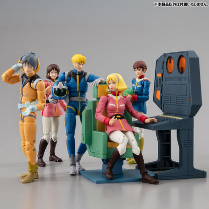 G.M.G. COLLECTION EX Mobile Suit Gundam White Base Bridge Radio operator Desk set (with gift)