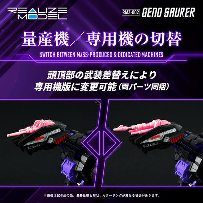 (Model Kits) ZOIDS REALIZE MODEL RMZ-002 GENO SAURER (Rerun)