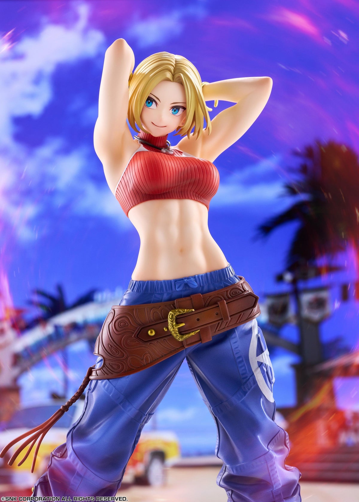 Fighting Girls Collection THE KING OF FIGHTERS XV Blue Mary 1/7 Scale Figure