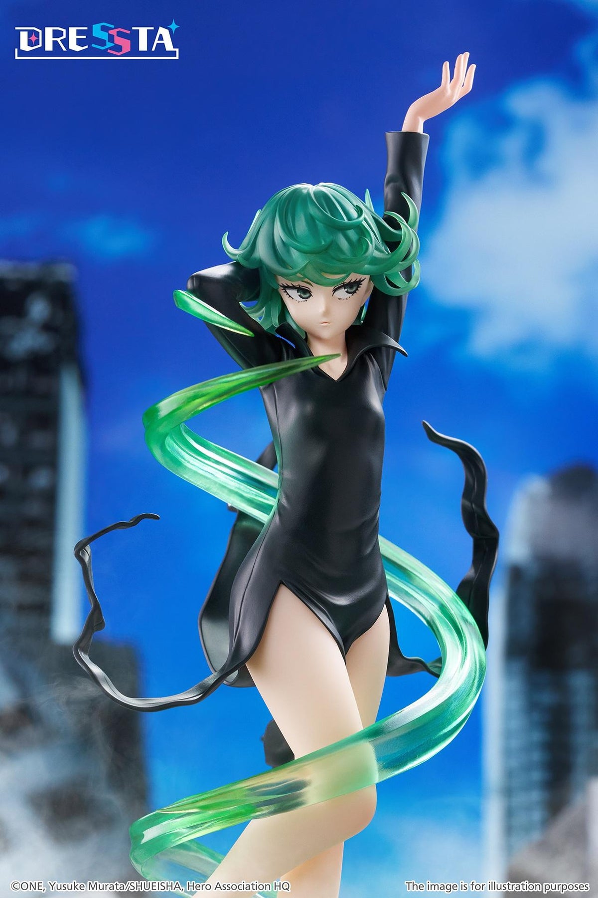 One-Punch Man DRESSTA Statue Figure - Terrible Tornado