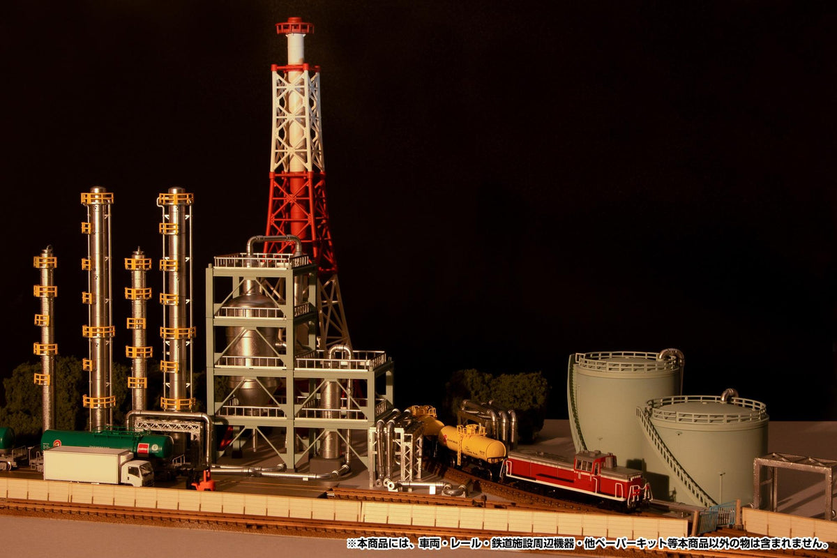 (Model Kits) 1/150 Scale Structure Kit "Storage Tanks" (Rerun)