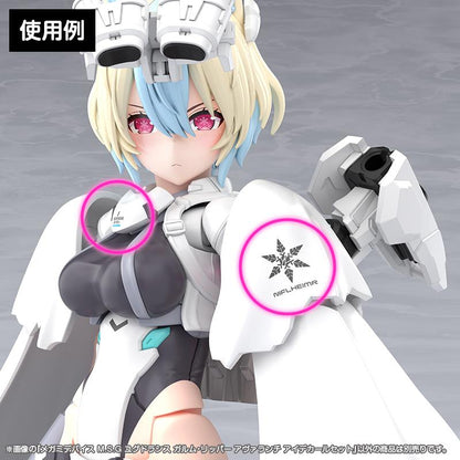 (Model Kits) MEGAMI DEVICE M.S.G YGGDRASIS GARM RIPPER AVALANCHE EYE DECAL SET