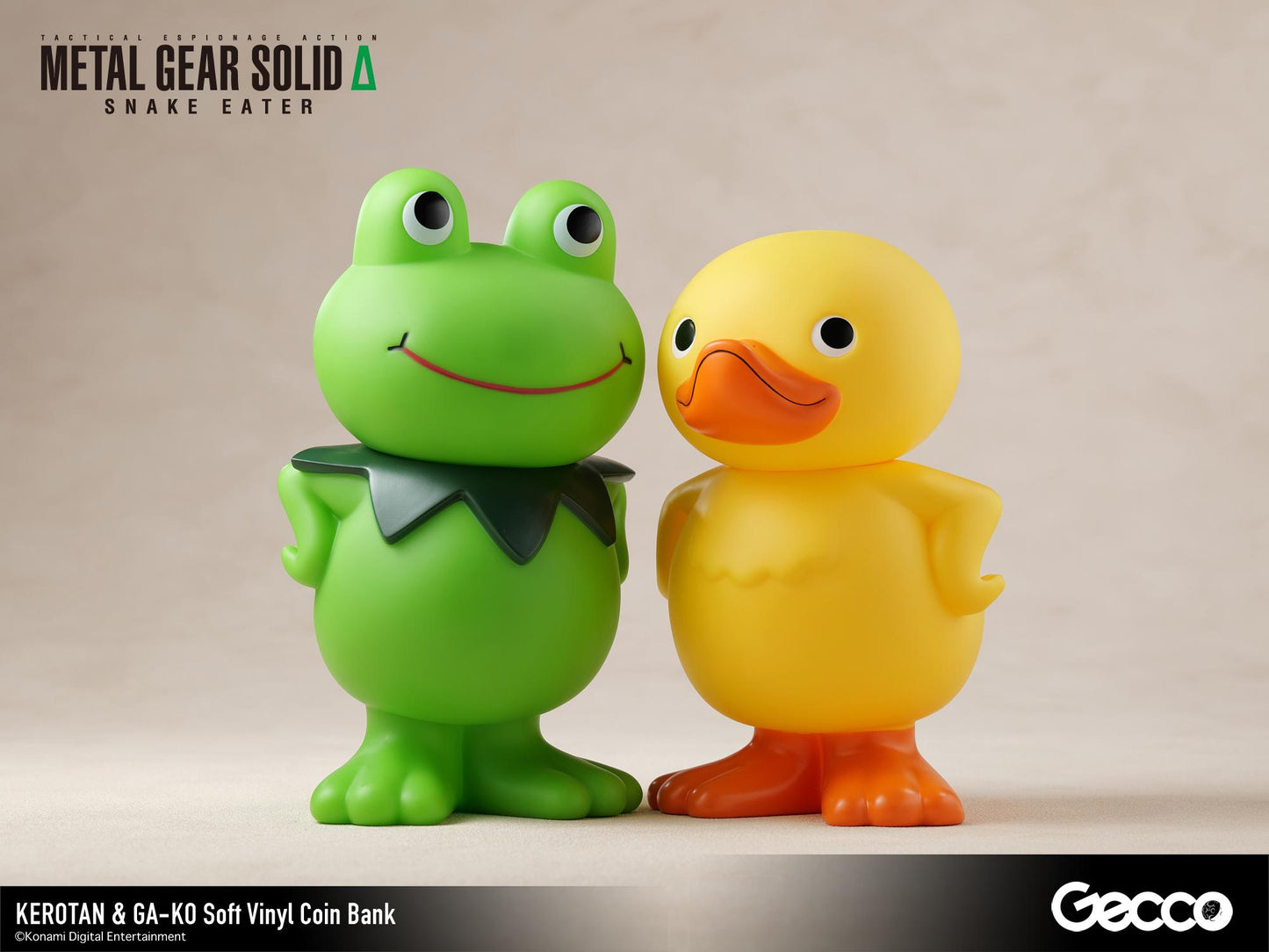 METAL GEAR SOLID Δ: SNAKE EATER, KEROTAN Soft Vinyl Coin Bank