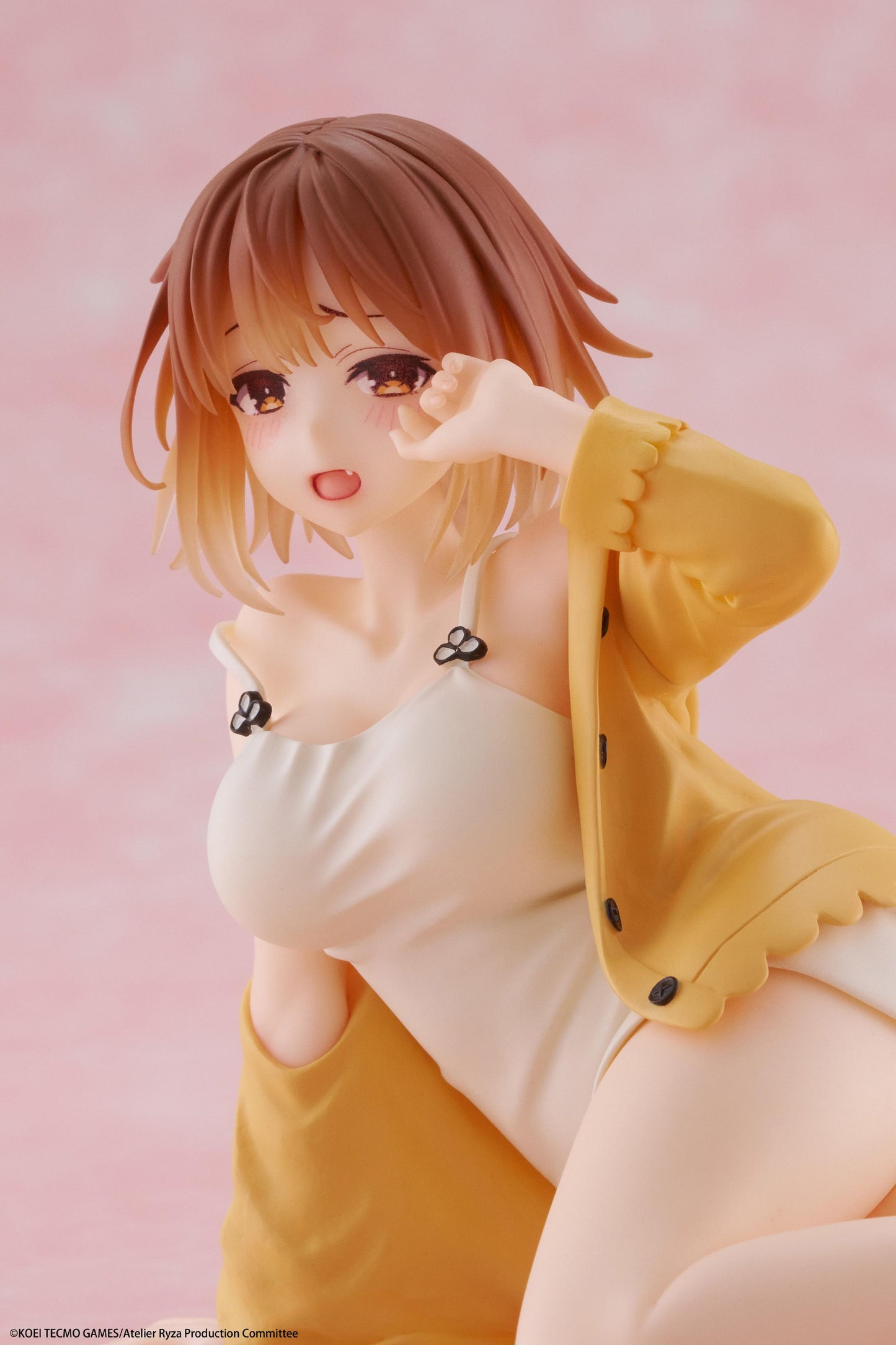 Atelier Ryza: Ever Darkness & the Secret Hideout Desktop Cute Figure - Ryza (Nightwear Ver.) (Rerun)